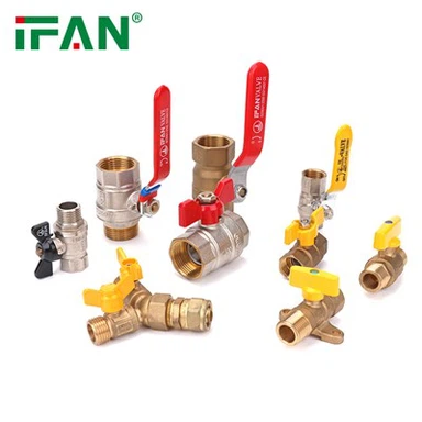 שסתומי כדור IFAN פליז לגז